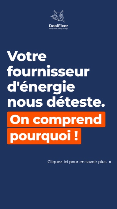 DealFixer, comparez votre énergie